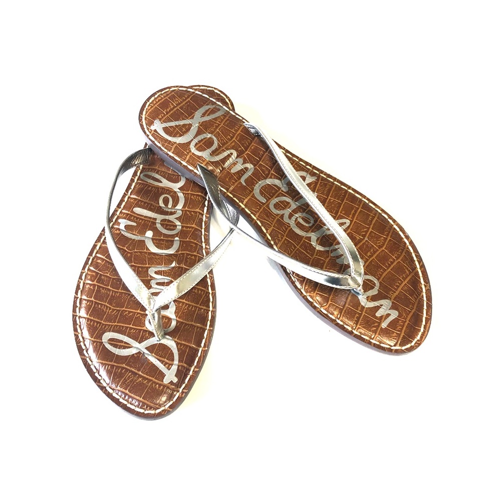 Sam Edelman SLV Genuine Leather Flip flop sandal